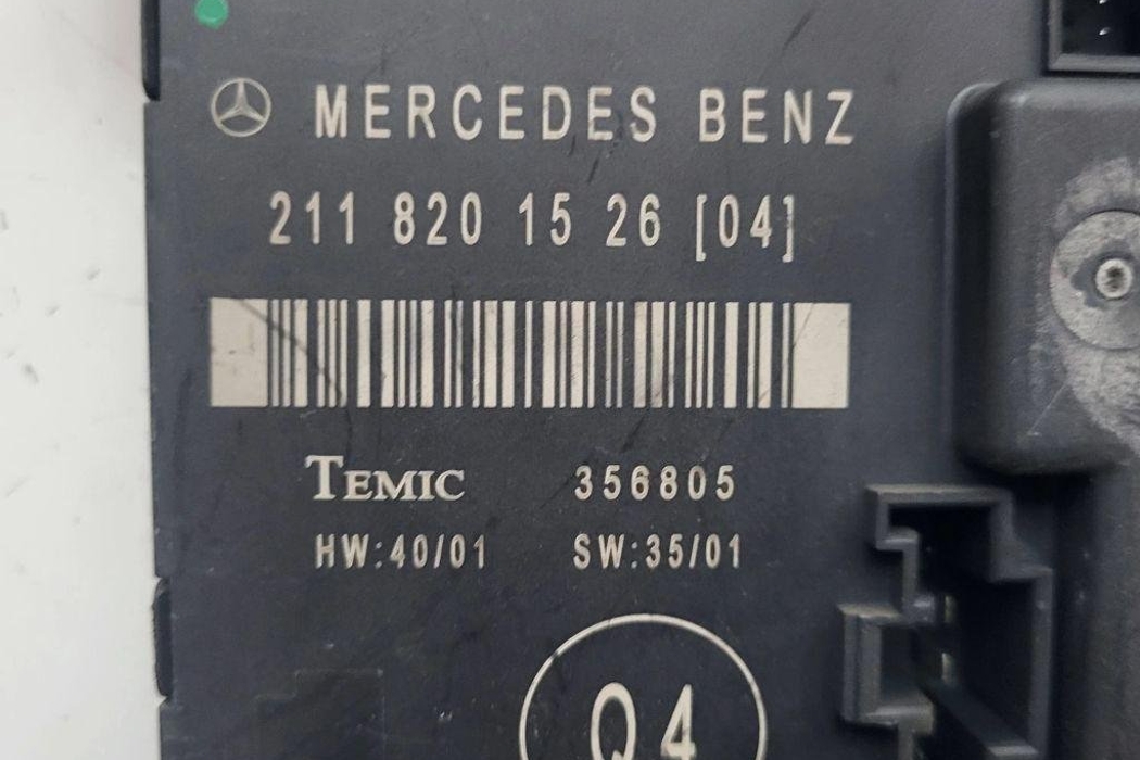 MERCEDES-BENZ E-Class W211/S211 (2002-2009) Rear Left Door Control Unit 356805,2118201526 32261546