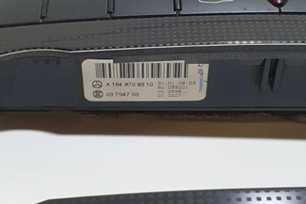 MERCEDES-BENZ M-Class W164 (2005-2011) Hazard button A1648708310,03754703,16876999 32263319