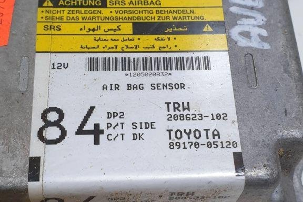 TOYOTA Avensis 2 generation (2002-2009) SRS vadības bloks 208623102,1205020832,8917005120 32263657