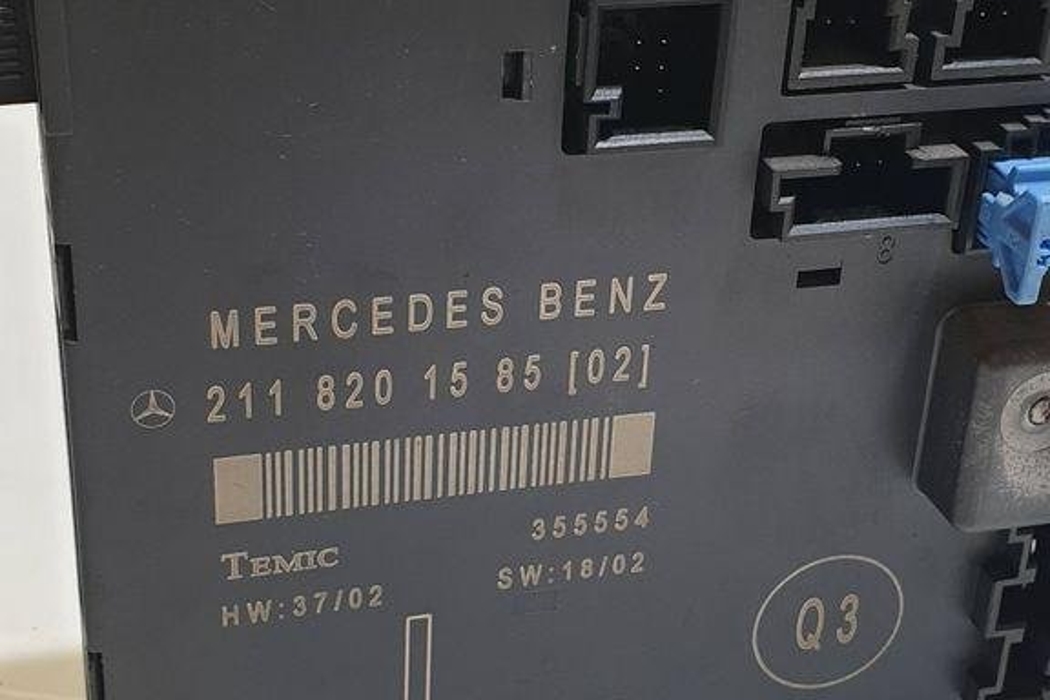 MERCEDES-BENZ E-Class W211/S211 (2002-2009) Rear Left Door Control Unit 355554,2118201585 32264496