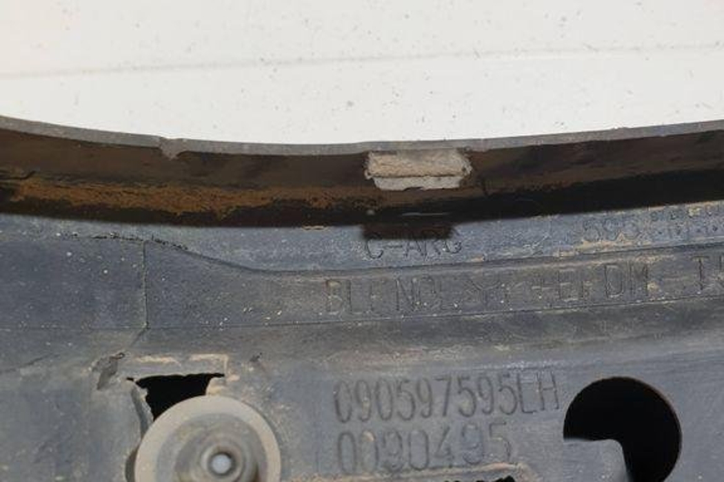 OPEL Zafira A (1999-2003) Левый молдинг заднего бампера 0090495,090597595 32266627