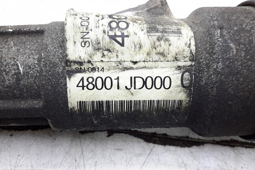 NISSAN Qashqai 1 generation (2007-2014) Steering Rack 48001JD000 28653669