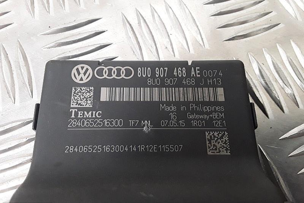 AUDI A1 8X (2010-2020) Gateway блок 8U0907468AE 30631417
