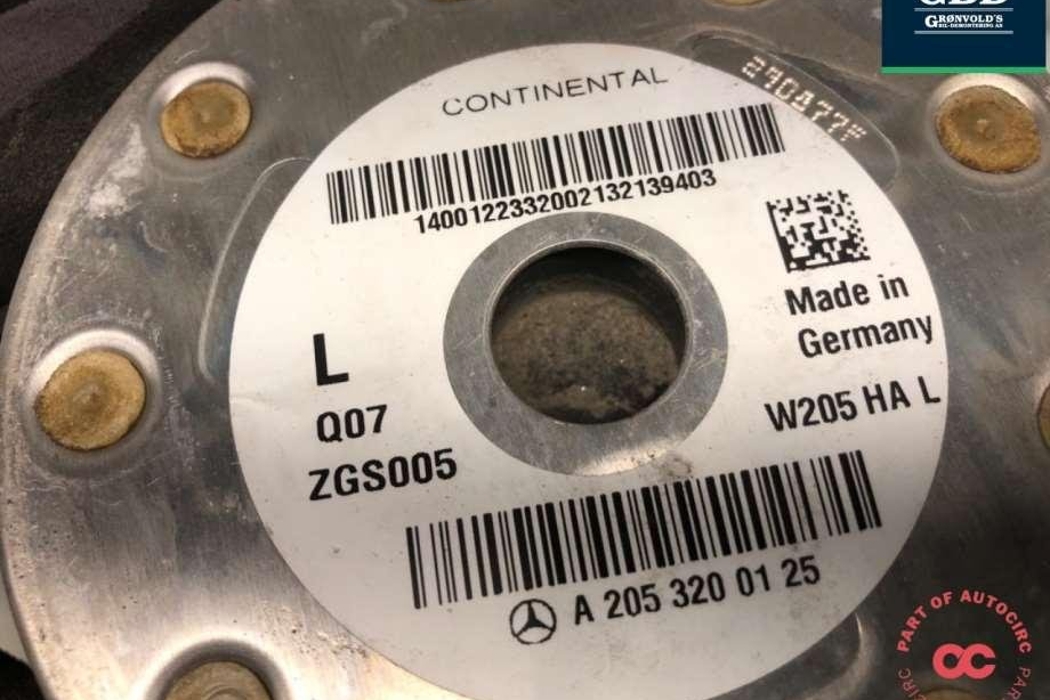 MERCEDES-BENZ EQC 1 generation (2018-2023) Air Spring a2053200125 31708177