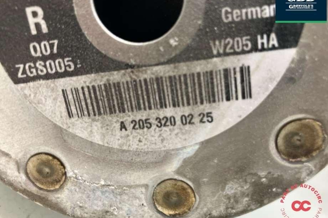 MERCEDES-BENZ EQC 1 generation (2018-2023) Air Spring a2053200225 31712134