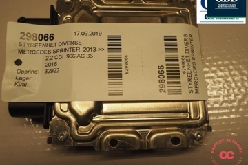 MERCEDES-BENZ Sprinter 2 generation (906) (2006-2018) Sound Control Unit 0281031345,a0009009205,a0009011501 30869513