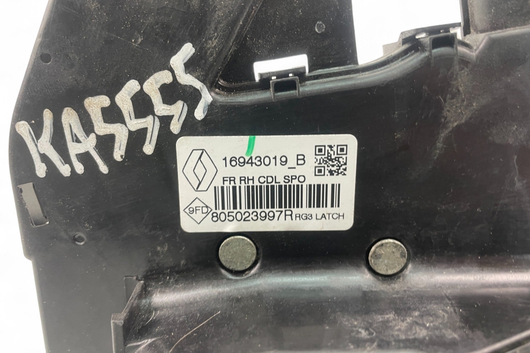 RENAULT Megane 4 generation (2016-2023) Замок двери передний правый 805023997R 31219003