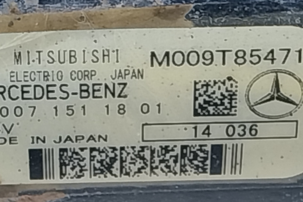MERCEDES-BENZ ACTROS MP4 (2011-present) F44 (2019-2023) Starter Motor A0071511801,A0071511801,M009T85471 29808197