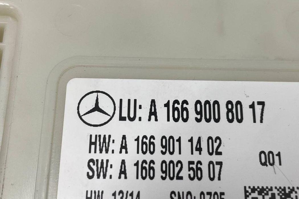 MERCEDES-BENZ GLE W166 (2015-2018) Comfort Control Unit A1669011402,A1669025607,A1669008017 32194199