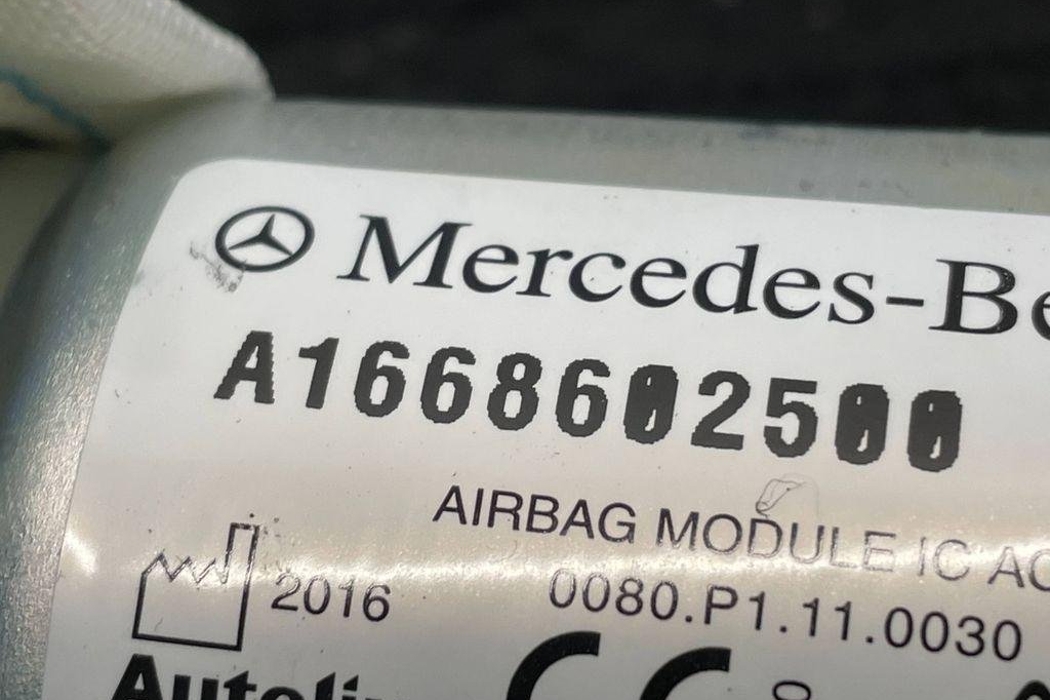 MERCEDES-BENZ GLE W166 (2015-2018) Right Side Roof Airbag SRS A1668602500 32194230