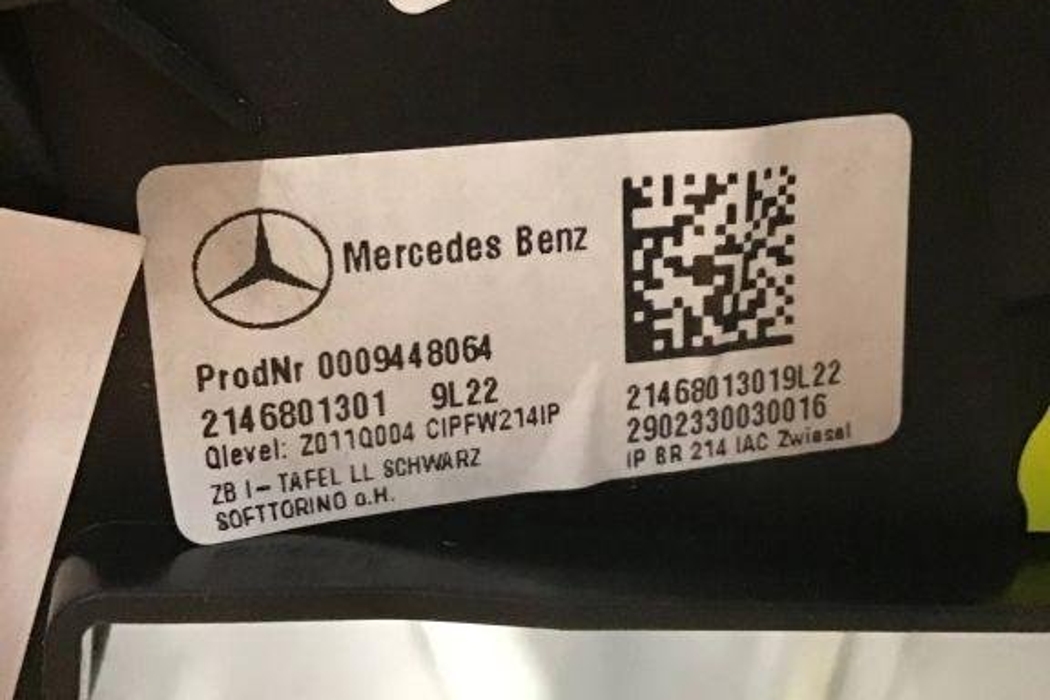 MERCEDES-BENZ E-Class W213/S213/C238/A238 (2016-2024) Передняя панель салона 2146801301 32198847