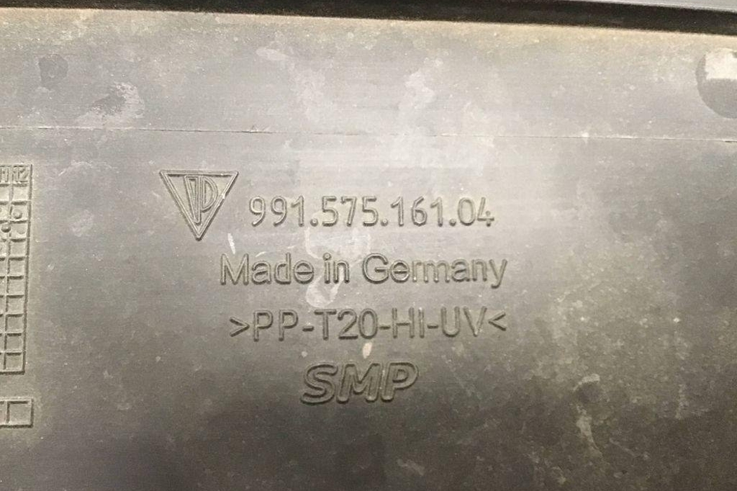 PORSCHE 911 991 (2011-2020) Radiator air diverter 32204394