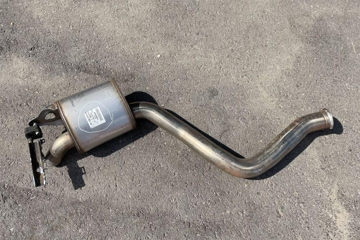 MERCEDES-BENZ C-Class W205/S205/C205 (2014-2023) Rear Exhaust Muffler A2054911701 32193701