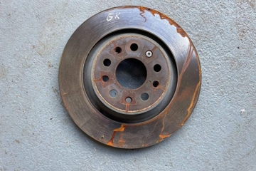 MASERATI Levante 1 generation (2016-2024) Rear Left Brake Disc 32197464