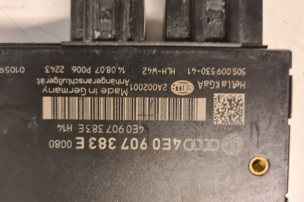 AUDI Q7 4L (2005-2015) Āķa vadības bloks 4E0907383E 31846820