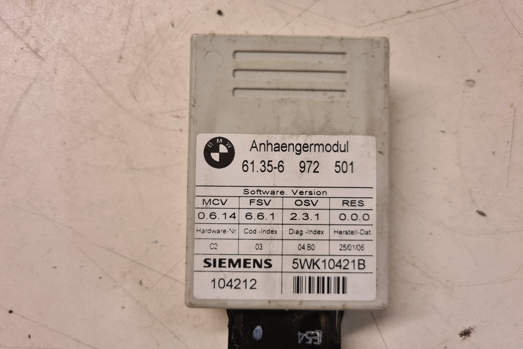 BMW 3 Series E90/E91/E92/E93 (2004-2013) Āķa vadības bloks 6972501 31848082