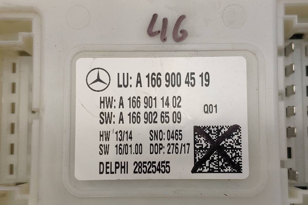 MERCEDES-BENZ GLE W166 (2015-2018) Other Control Units A1669004519,A1669011402,A1669026509 30326846