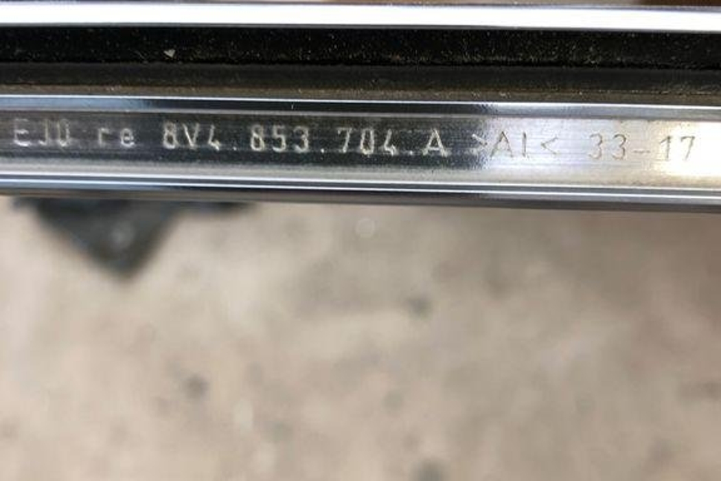 AUDI A3 8V (2012-2020) Left Side Roof Strip Trim 8V4853704A 32207862