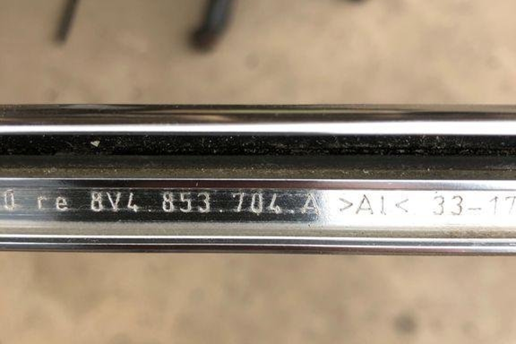 AUDI A3 8V (2012-2020) Left Side Roof Strip Trim 8V4853704A 32207862