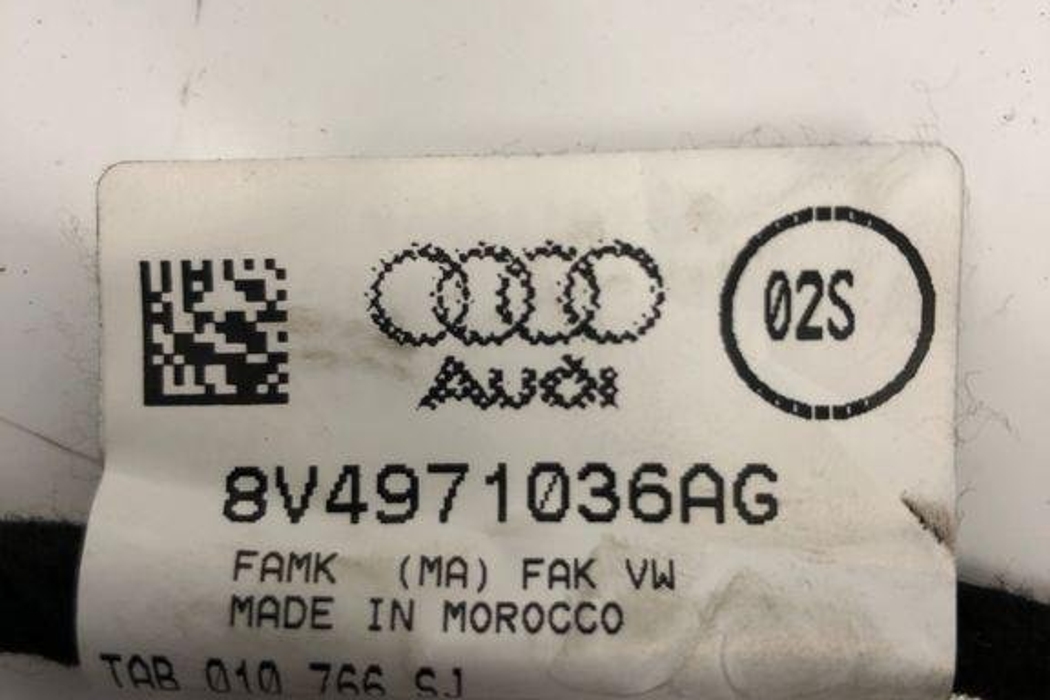 AUDI A3 8V (2012-2020) Front Left Door Cables 8V4971036AG 32208132