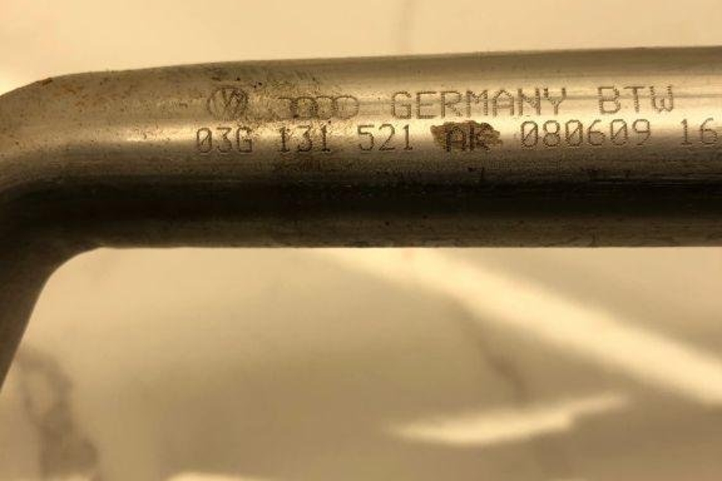 AUDI A4 B9/8W (2015-2024) EGR Tube Pipe 03G131521AK 32208665