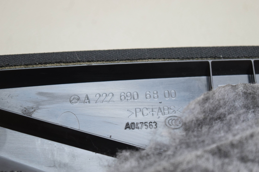 MERCEDES-BENZ S-Class W222/C217/A217 (2013-2020) Right Side Pillar Trim A2226906800 22621121