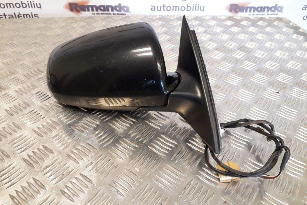 AUDI A4 B7/8E (2004-2008) Priekšējais kreisais durvju spogulis E1010681 31577846