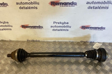 VOLKSWAGEN Passat B7 (2010-2015) Полуось передняя правая 1K0407272EN 31591272
