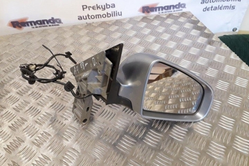 AUDI A4 B7/8E (2004-2008) Priekšējais kreisais durvju spogulis E1010681 31592185