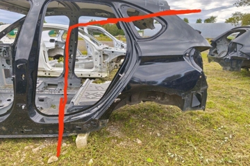 BMW 2 Series Active Tourer F45 (2014-2018) Rear Left Quarter Panel 32250107