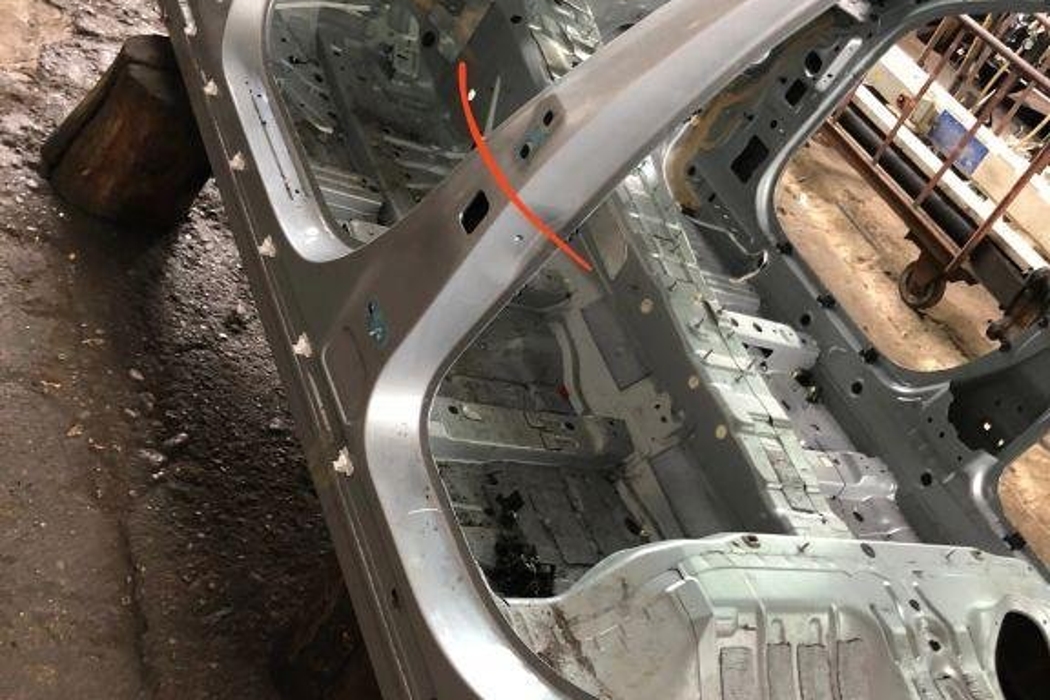 MERCEDES-BENZ C-Class W206 (2021-2023) Left Side Metalic Sideskirt Cover 32124994