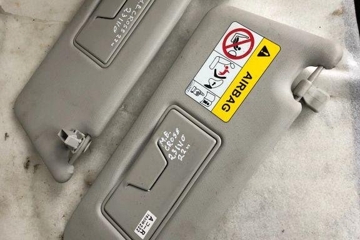 MITSUBISHI Eclipse Cross 1 generation (2017-2024) Right Side Sun Visor 7430b557 32125291