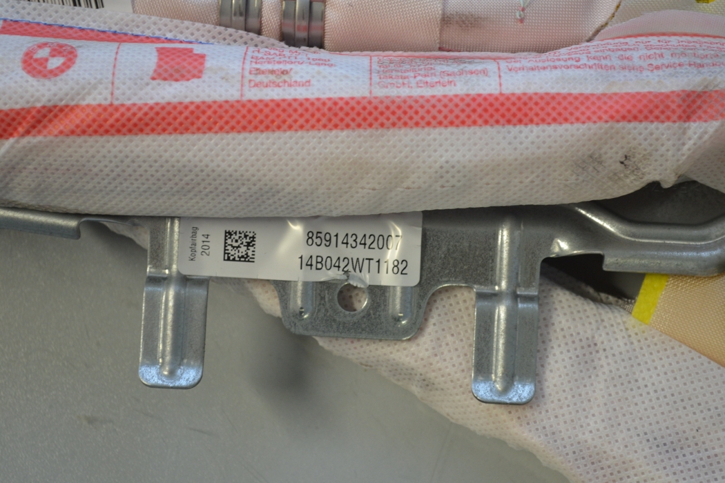 BMW 5 Series F10/F11 (2009-2017) Labās puses jumta gaisa spilvens 9143420,72129143420 32000527