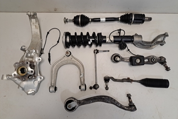 BMW X5 G05/G18 (2018-2024) Främre vänsterupphängning 6876655,6890070,6893549,6878081,6883115,8486201,8486204,6896439,6884584,6881807,5A60A57 30725477