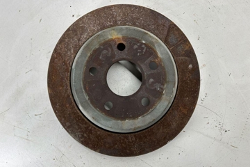 DODGE Durango 3 generation (2010-2024) Rear Left Brake Disc 63909L 32185213