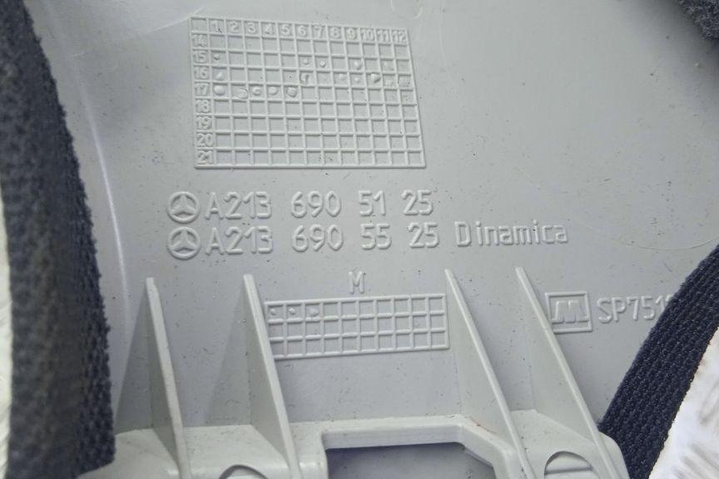 MERCEDES-BENZ E-Class W213/S213/C238/A238 (2016-2024) Aizmugurējā kreisā statnes apdare A2136905125 31127589