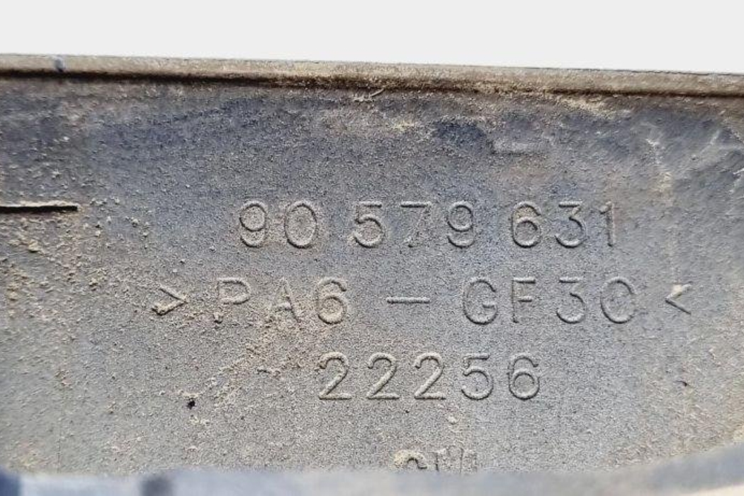 OPEL Zafira A (1999-2003) Trim Number Plate Light PA6GF30,90579631 31102136