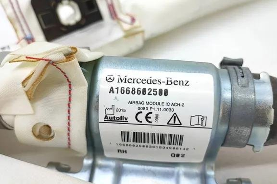 MERCEDES-BENZ GLE Coupe C292 (2015-2019) Right Side Roof Airbag SRS A1668602500 27178338