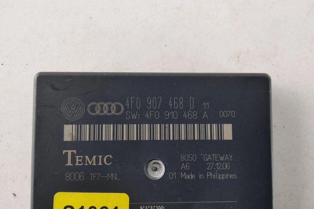 AUDI A6 C6/4F (2004-2011) Gateway блок 8006TF7MNL,4F0907468D 31921083
