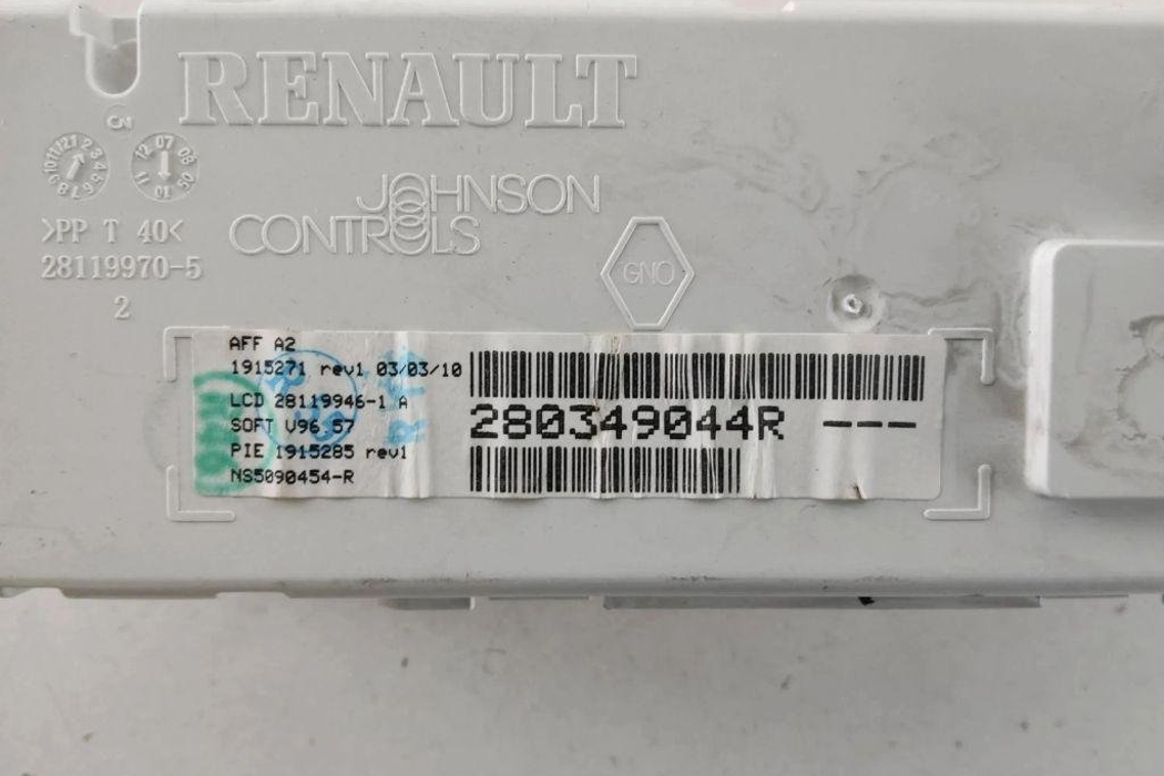 RENAULT Megane 3 generation (2008-2020) Navigation Display 31927336