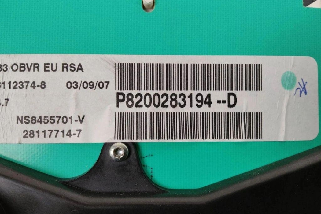 RENAULT Trafic 2 generation (2001-2015) Nopeusmittari P8200283194D,NS8455701V 31931162