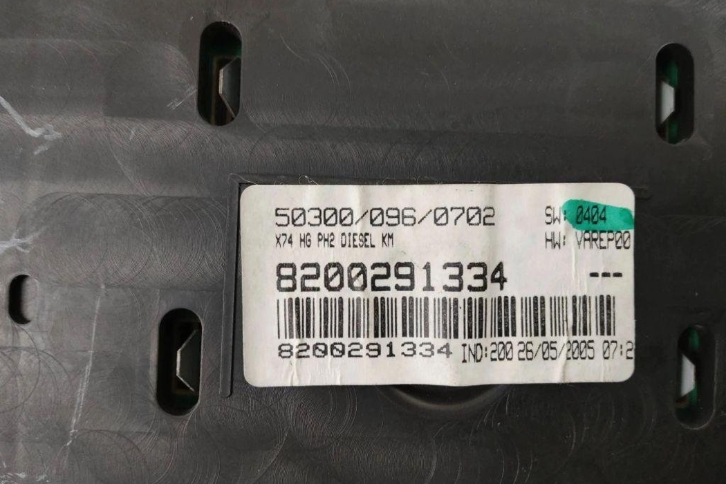RENAULT Laguna 2 generation (2001-2007) Nopeusmittari 8200291334 31931168