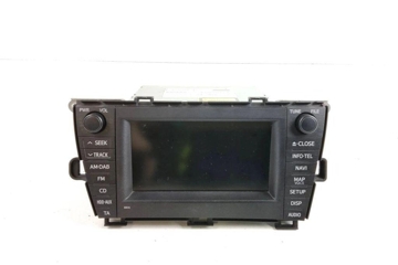 TOYOTA Prius 3 generation (XW30) (2009-2015) Mūzikas atskaņotājs ar Navigāciju / GPS 8612047400 31930595