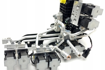 VOLKSWAGEN ID.4 1 generation (2020-2023) Air distributor/valve block (Pneumatic chassis) 1EA816701C 30932541