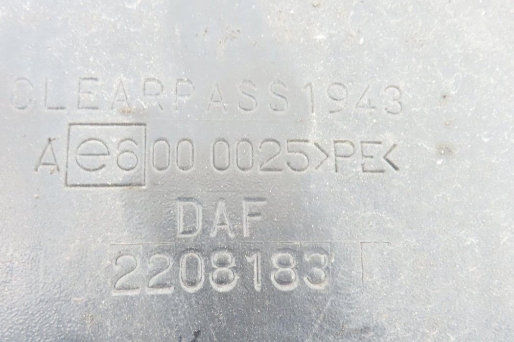 DAF XF (2012-present) F20/F21 (2011-2020) Front Left Mudguards 2208183 30494297