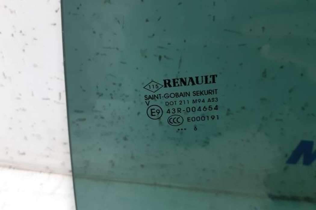 RENAULT Megane 4 generation (2016-2023) Rear Left Door Glass 823013361R,823017650R,823013361 27339835