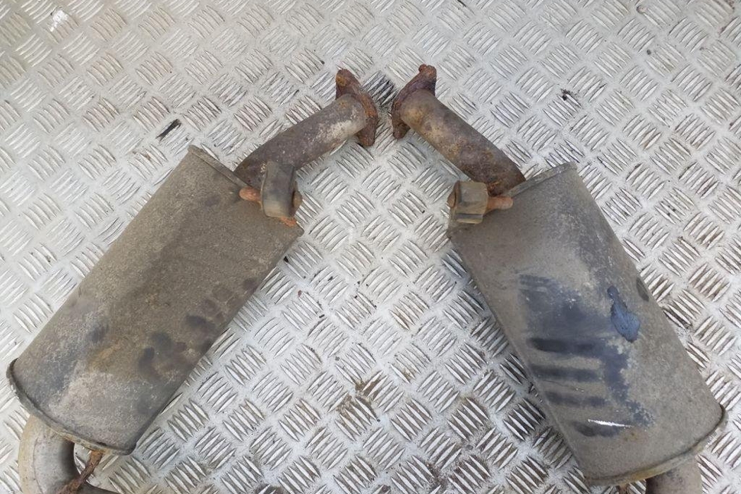 CHEVROLET Captiva 1 generation (2006-2018) Rear Exhaust Muffler 32180018