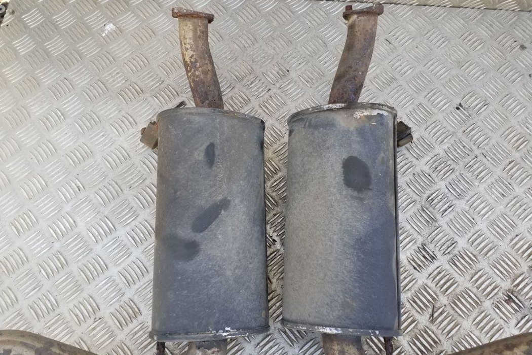 CHEVROLET Captiva 1 generation (2006-2018) Rear Exhaust Muffler 32180018