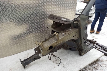 JEEP Cherokee 4 generation (KK) (2007-2013) Front left quarter 32164640