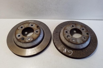 PORSCHE Cayenne 958 (2010-2018) Rear Left Brake Disc 32176327